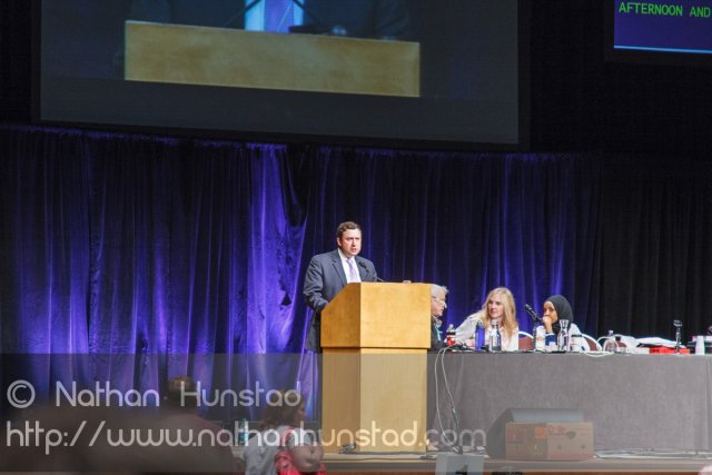 State DFL Party Chair Ken Martin at the 2013 Minneapolis DFL Con